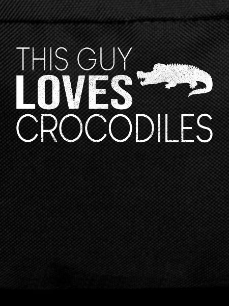 Typ Krokodil Spruch