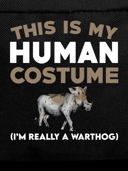 Funny Warthog Human Costume