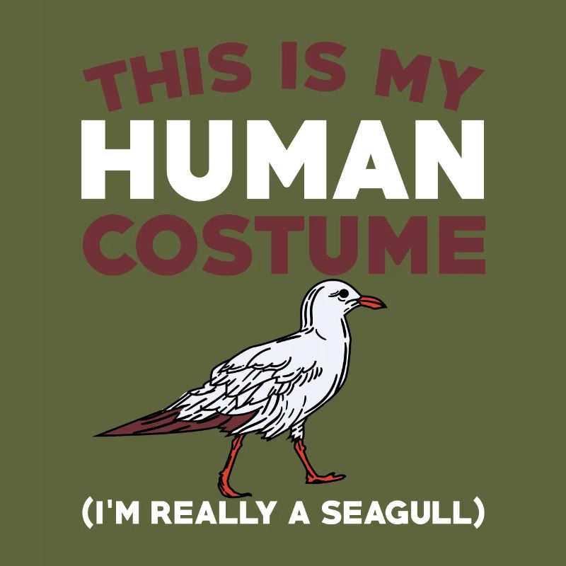 Seagull Human Costume