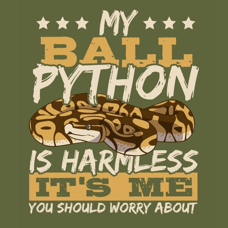 Mon python est un serpent exotique de reptile inoffensif
