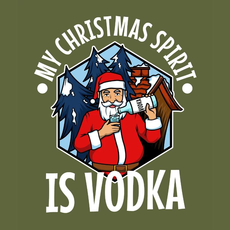 Mon de Noël est la vodka