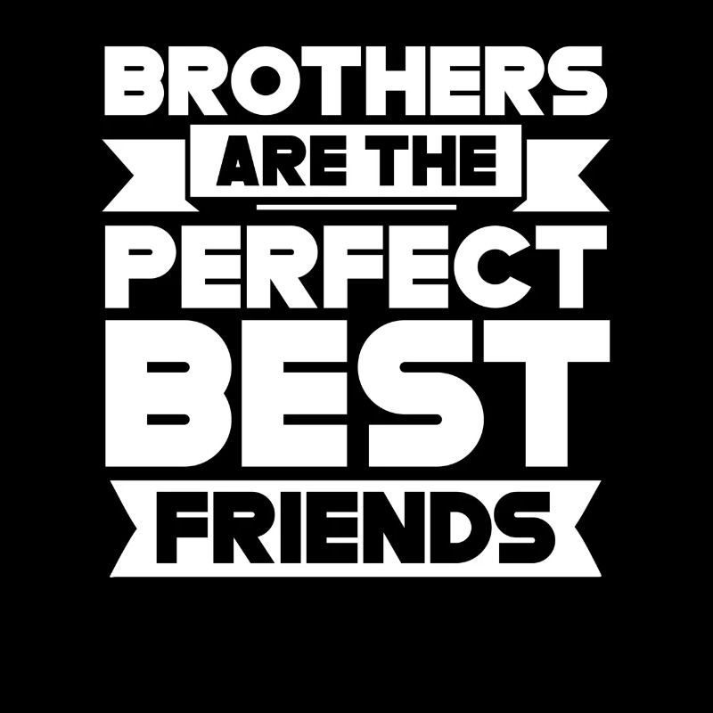 Brüder Sind Die Perfekten Besten Freunde Freund