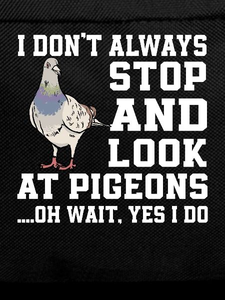 Funny pigeon shirt