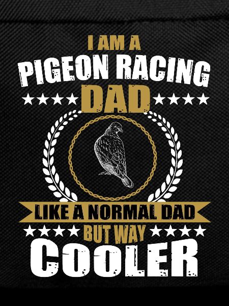 Funny pigeon race father