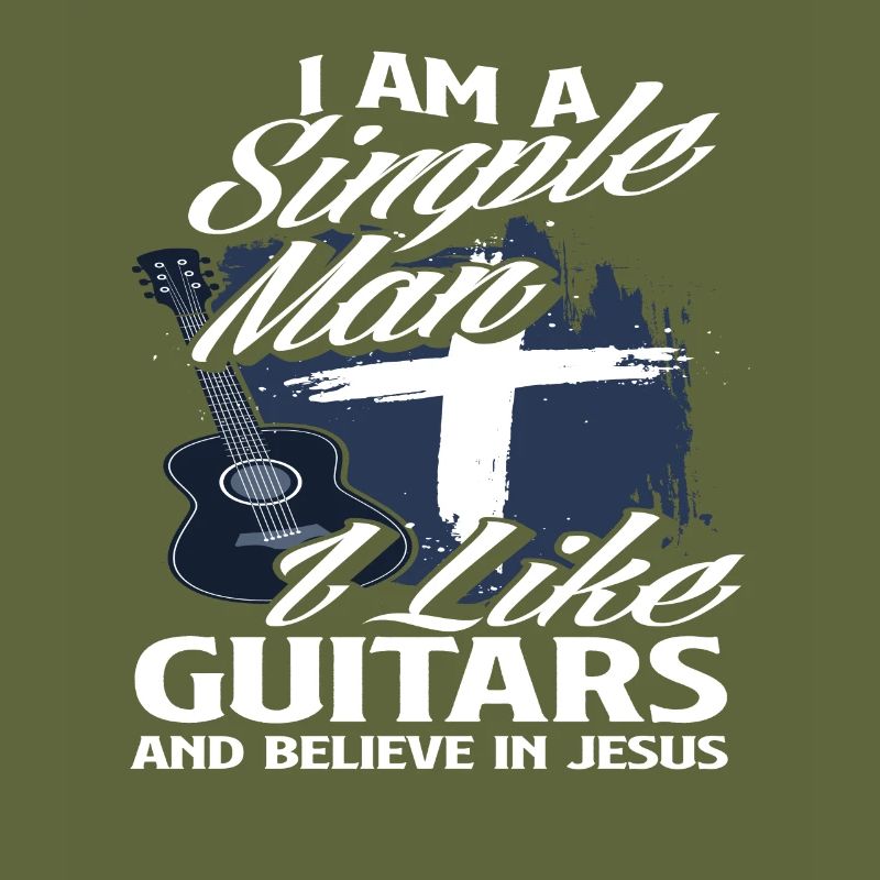 Guitar Jesus Mann