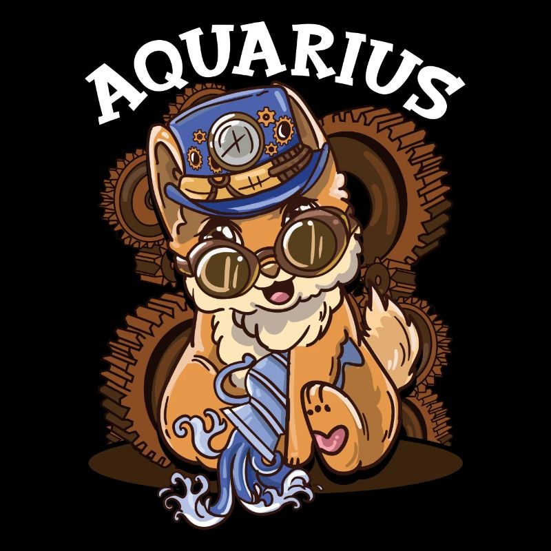 Signe du zodiaque Verseau Astrologie Chat