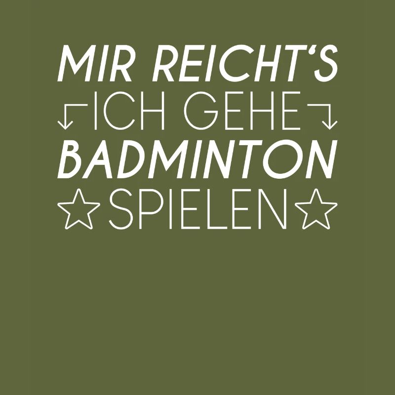 Badminton Spruch