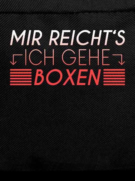 Boxen Spruch