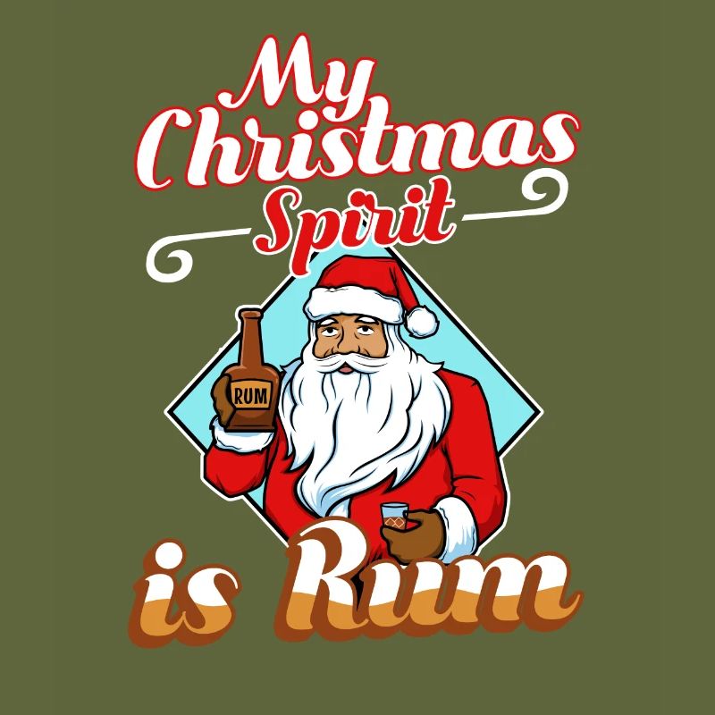 Mon de Noël est le rhum