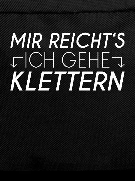 Klettern Spruch