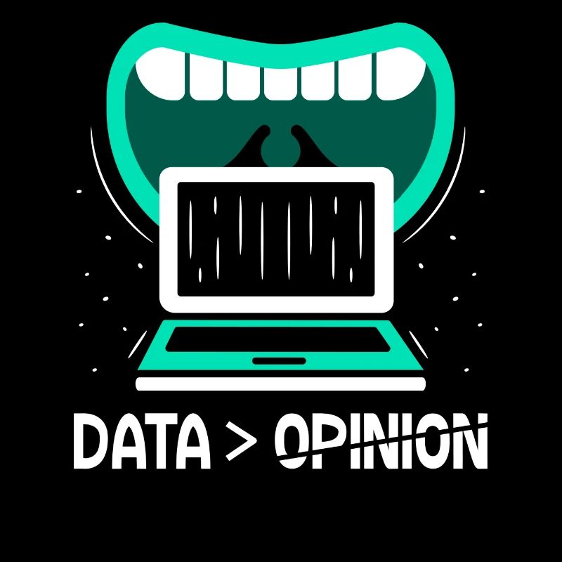 Data > Opinion Code Programmer Coder Coding