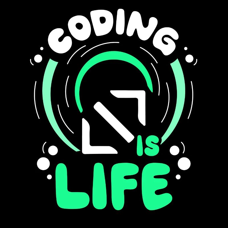 Coding Ist Leben Code Coder Programmierer