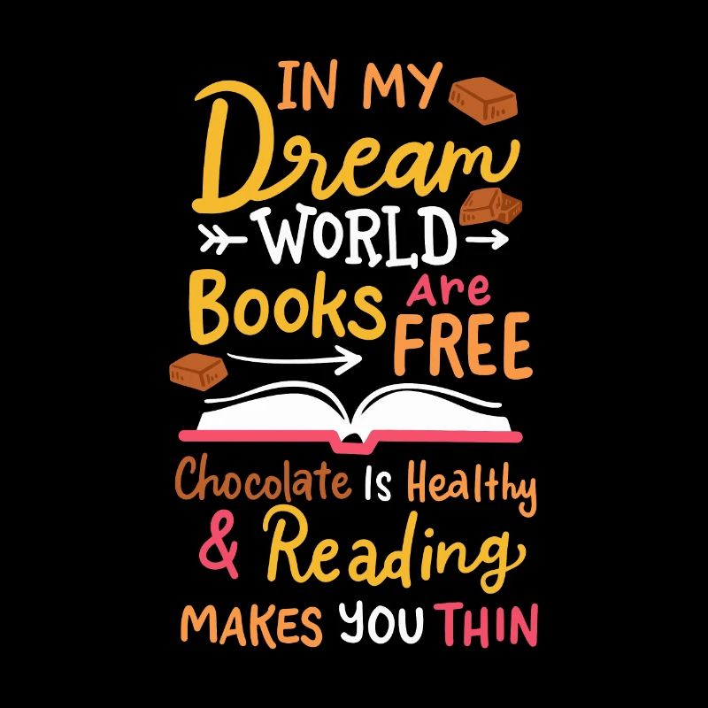 Chocolate Bookworm Funny Reading
