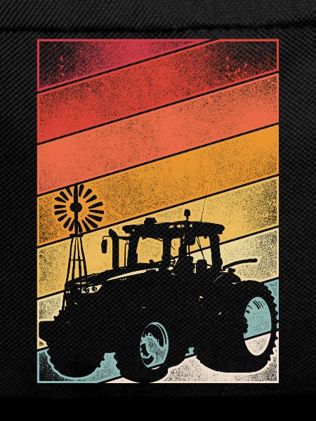Farming Farmer Retro Tractor