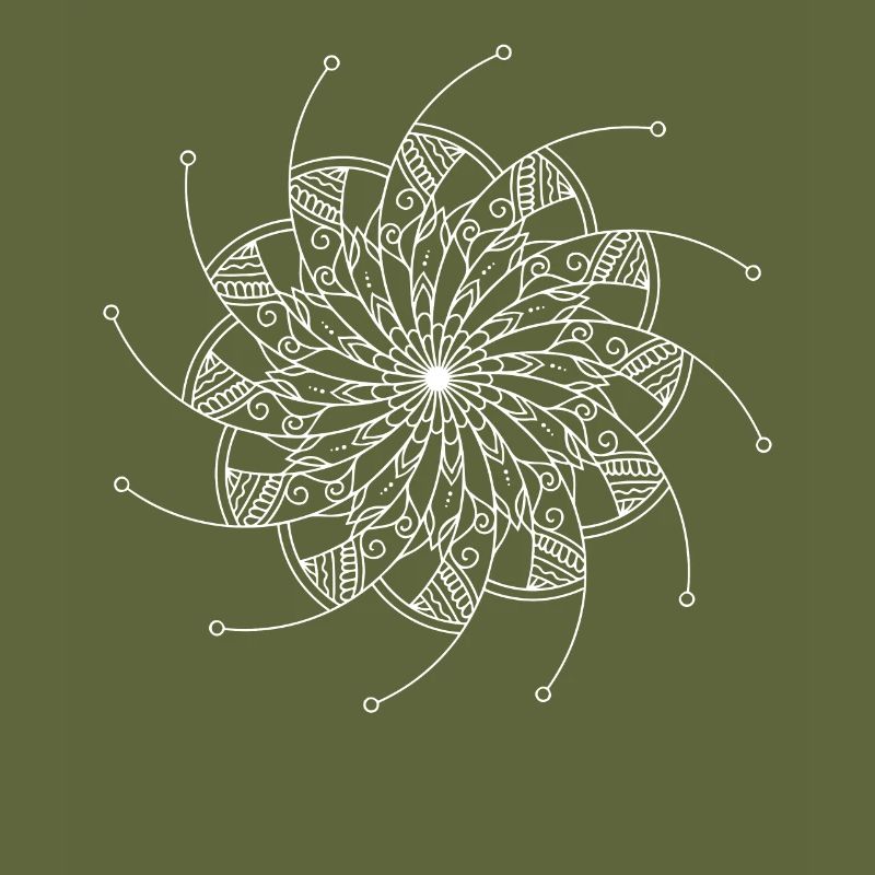Rotating Mandala