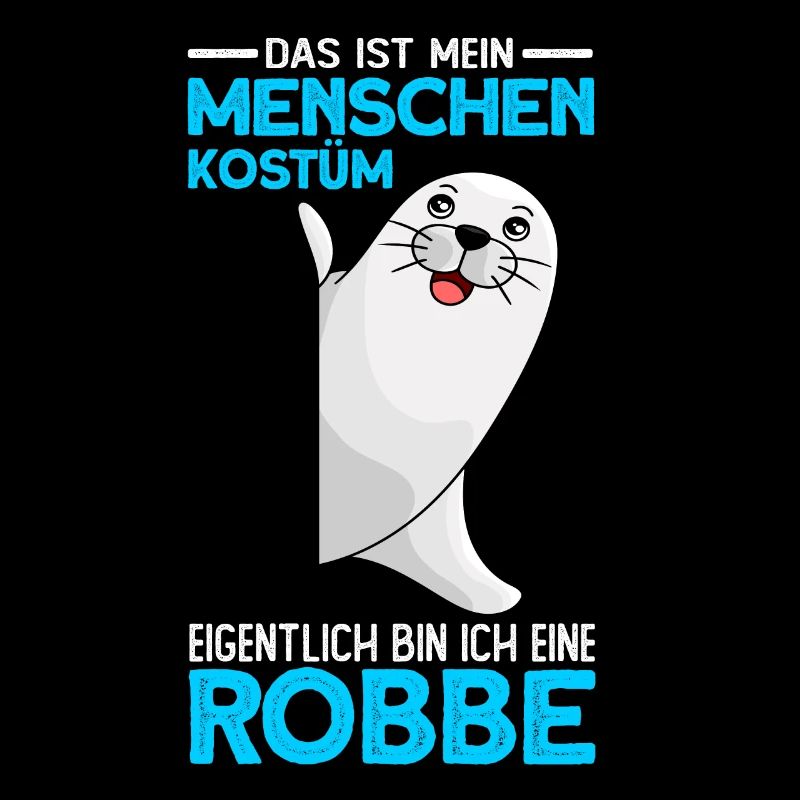 Menschen Kostüm bin eine robbe - Seelöwe Seehund