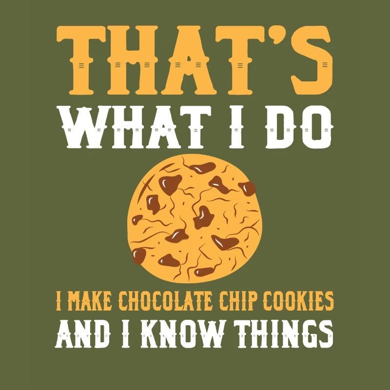 Cuisson de biscuits aux pépites de chocolat