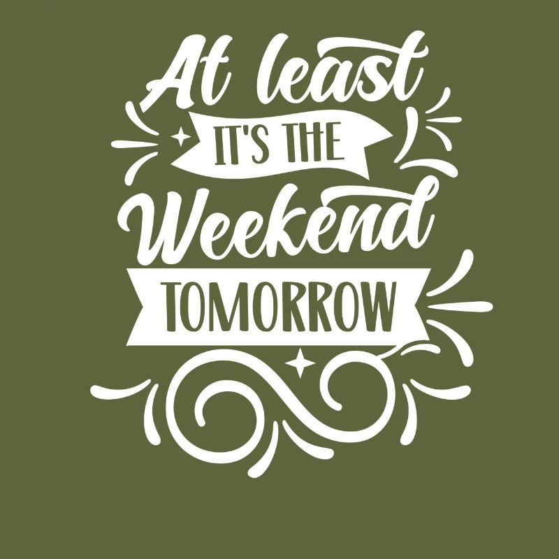 At least tomorrow weekend is finally Friday