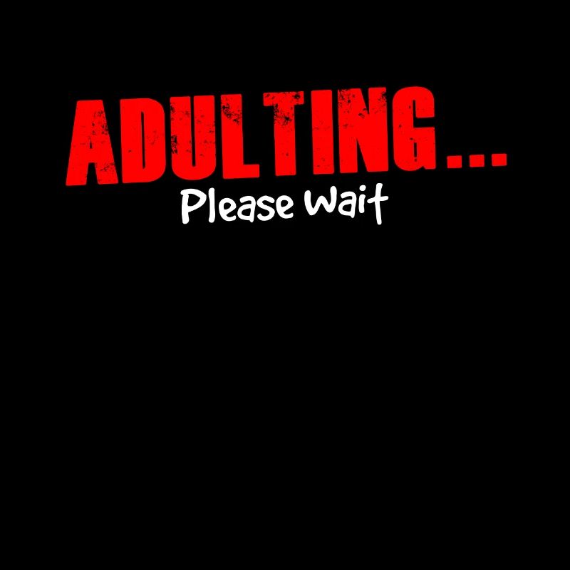 Erwachsen Werden Bitte Warten Pubertät Geburtstag