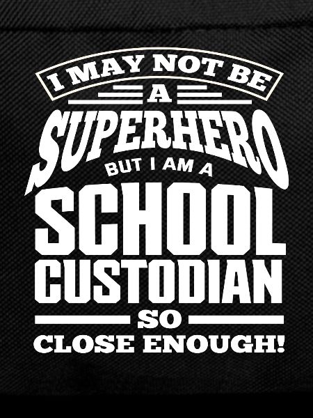 School Janitor Superhero