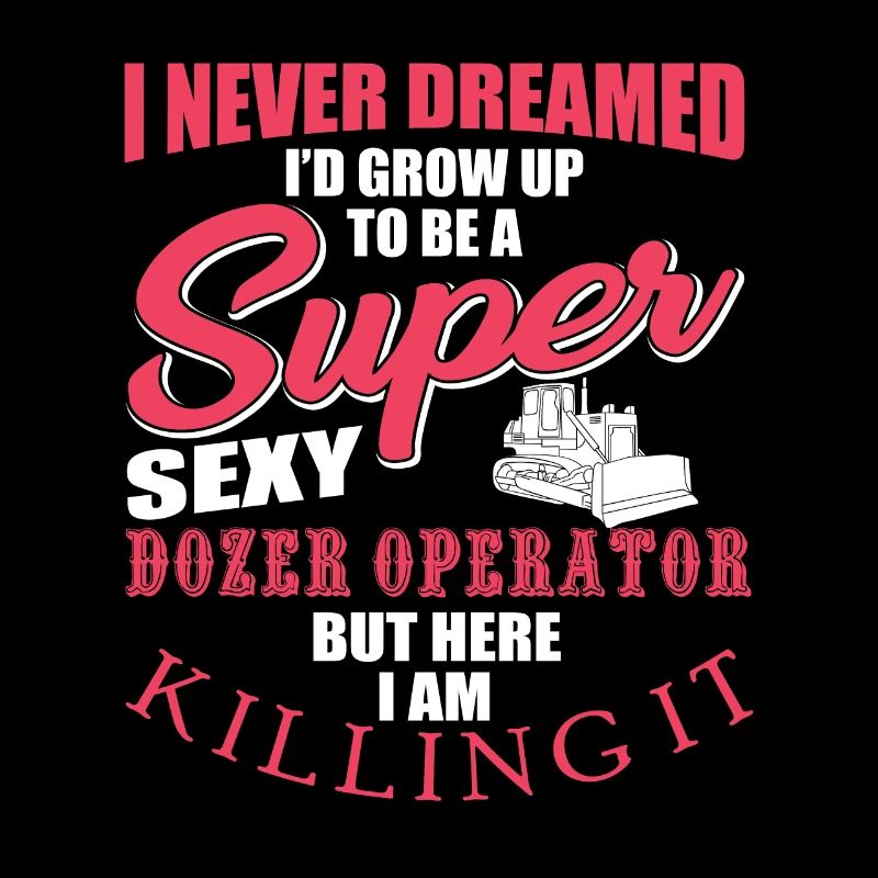 Cool Bulldozer Driver Cadeau