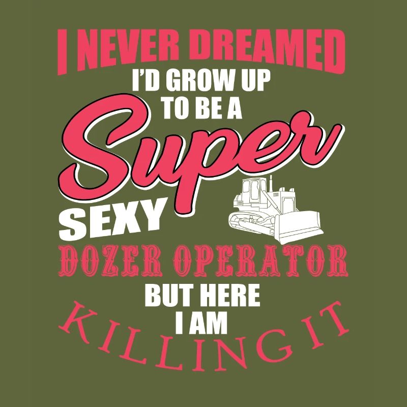 Cool Bulldozer Driver Gift