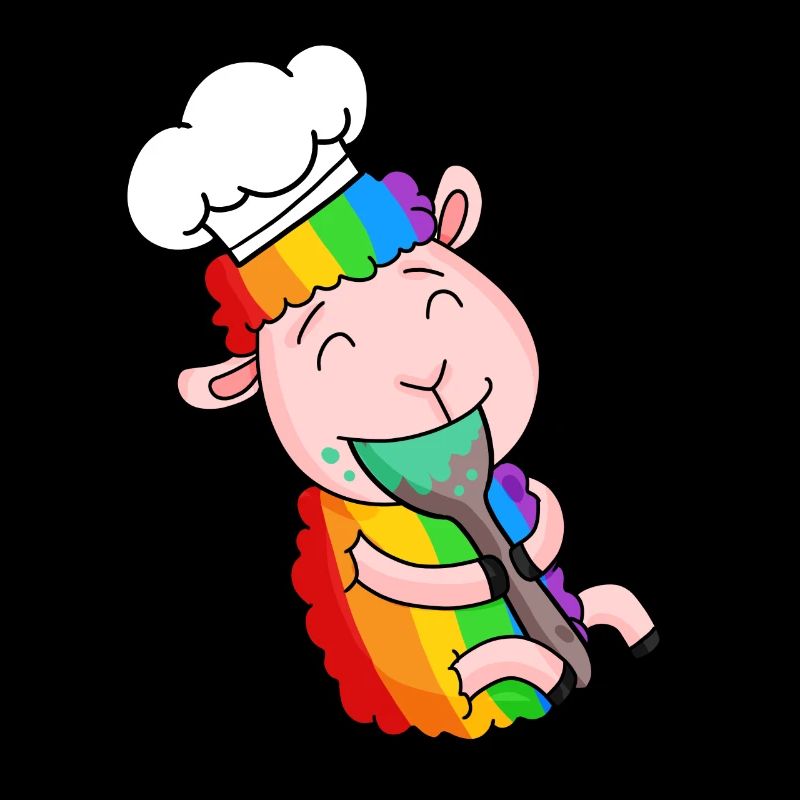Sheep Cook Cute