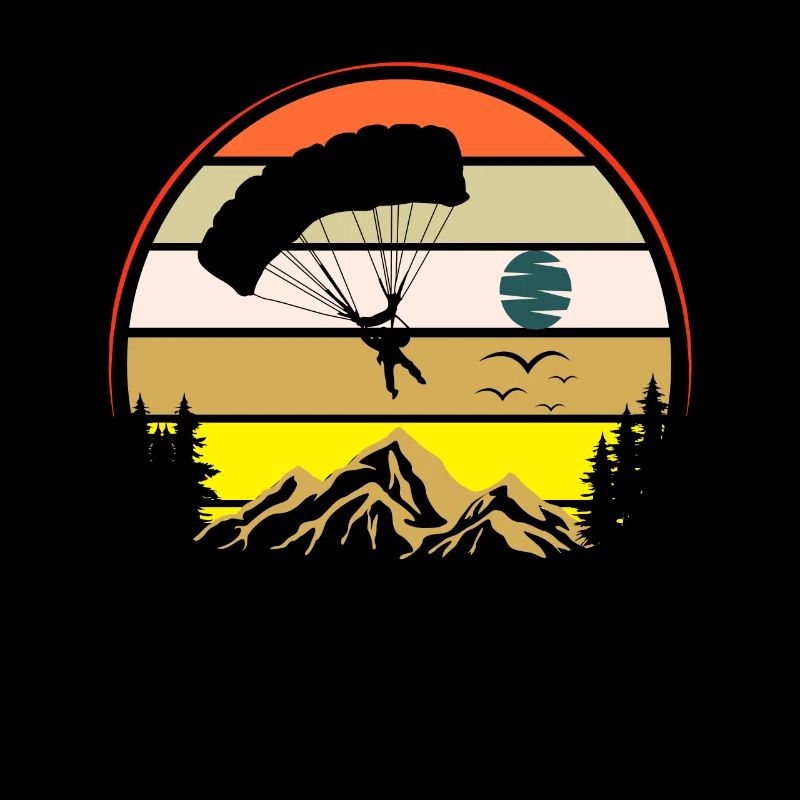 Retro Skydiving