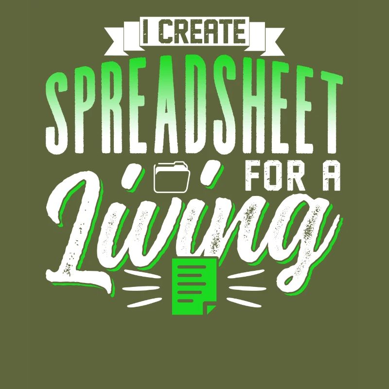 I create spreadsheets for work Spreadsheet