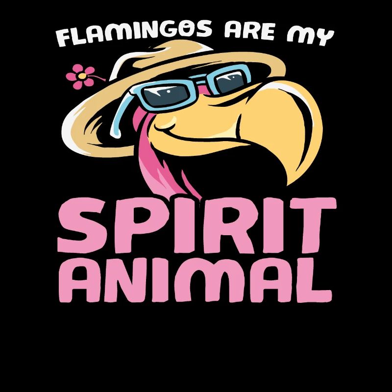 Flamingos sind mein Geisttier