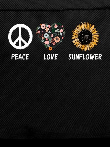 Peace Love Sunflower