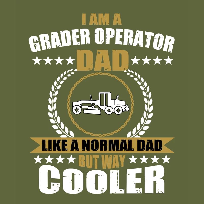Funny Grader Driver Dad