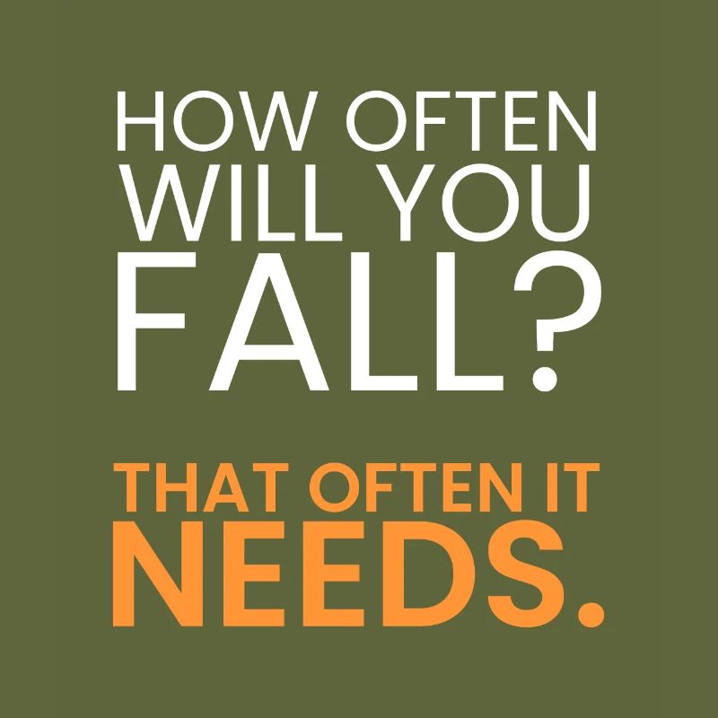 Wie oft sollte man scheitern?