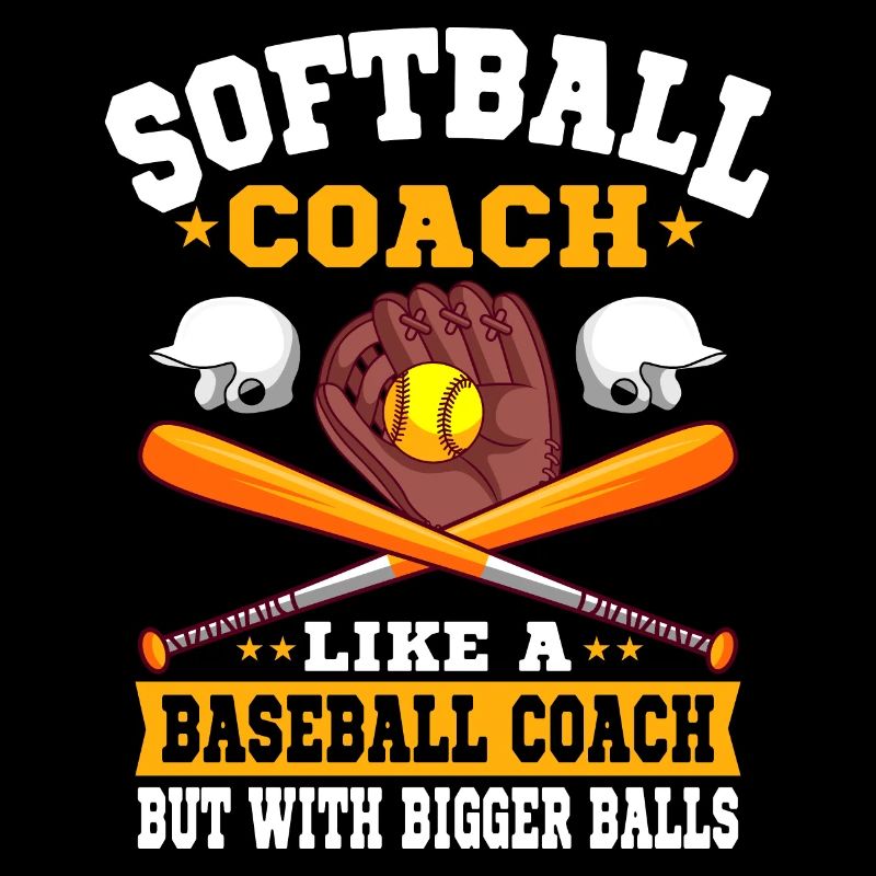 Softball Trainer Wie Ein Baseball Trainer
