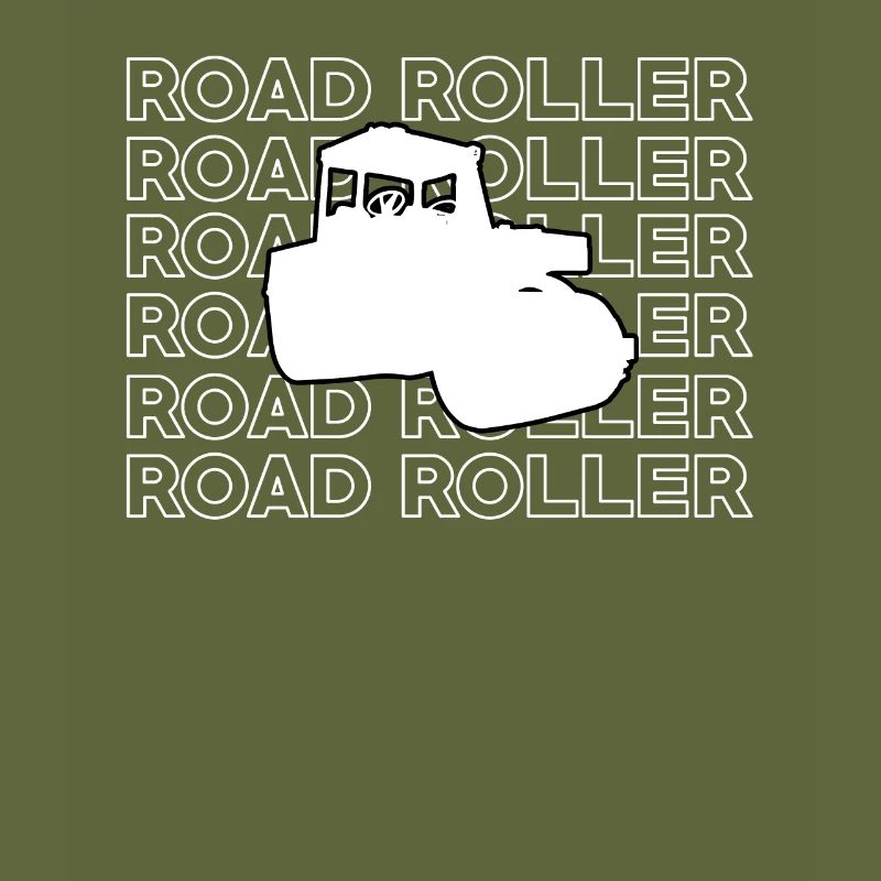 Great roller road construction