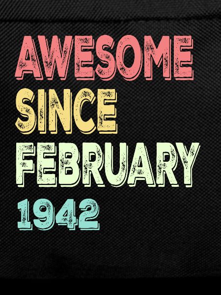Awesome since March 1942