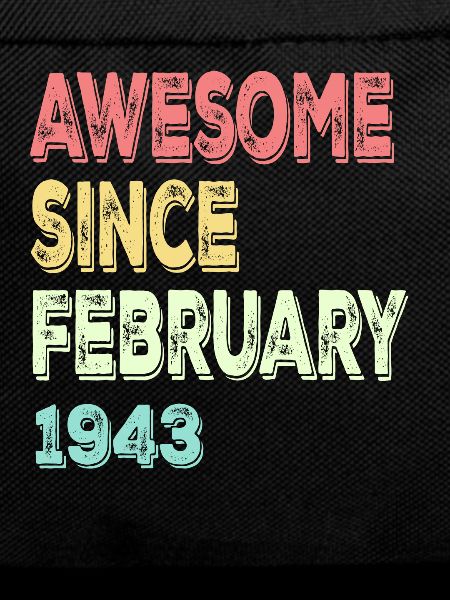 Awesome since March 1943