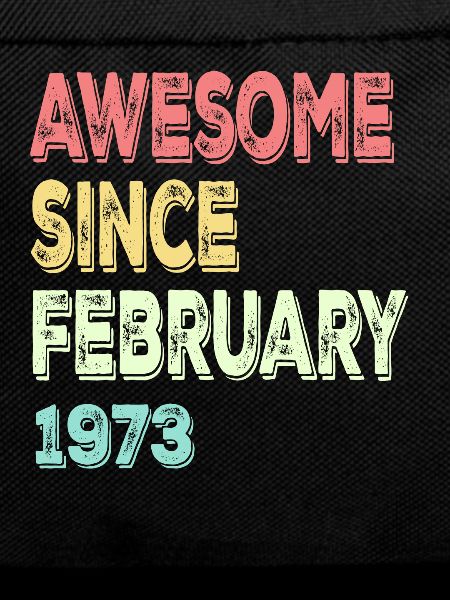 Awesome since March 1973