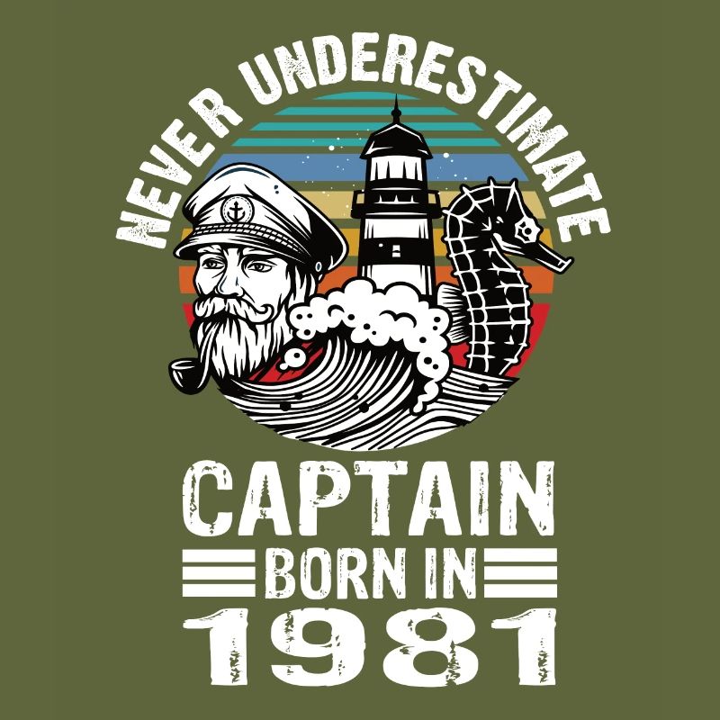 Never Underestimate Captain born in 1981