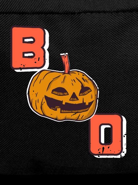 Halloween Pumpkin - Boo