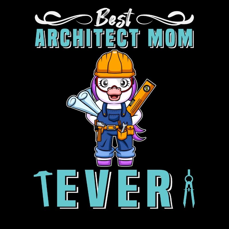 Best Architect Mom Ever Technical Drawing Mother