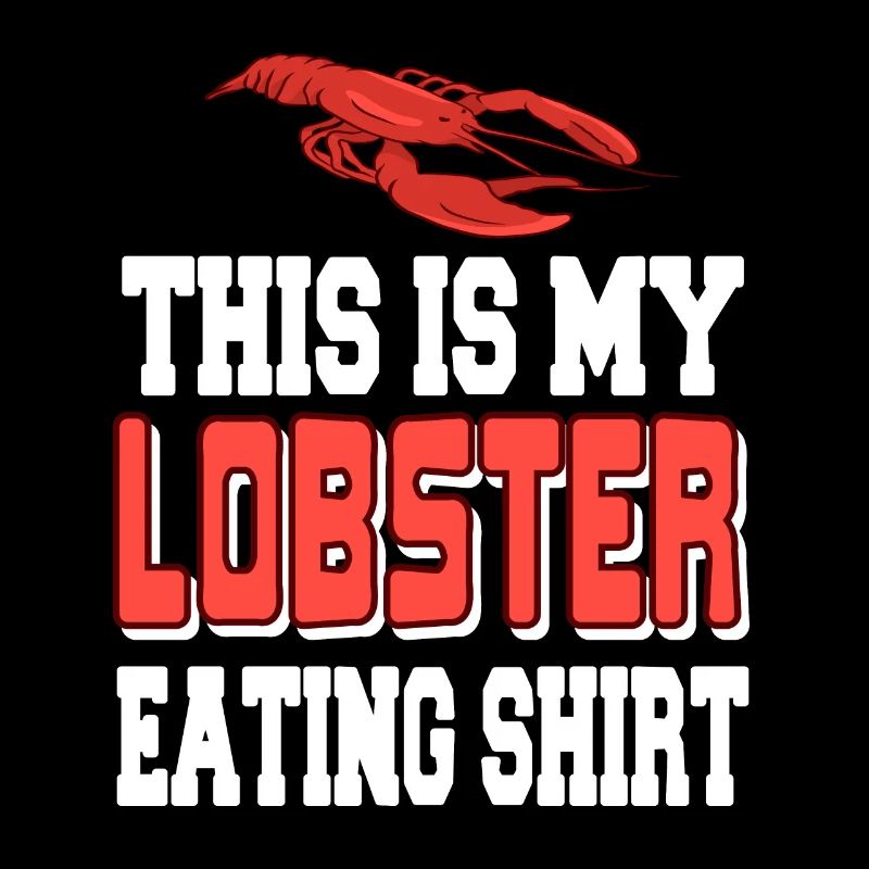 This is my lobster eating
