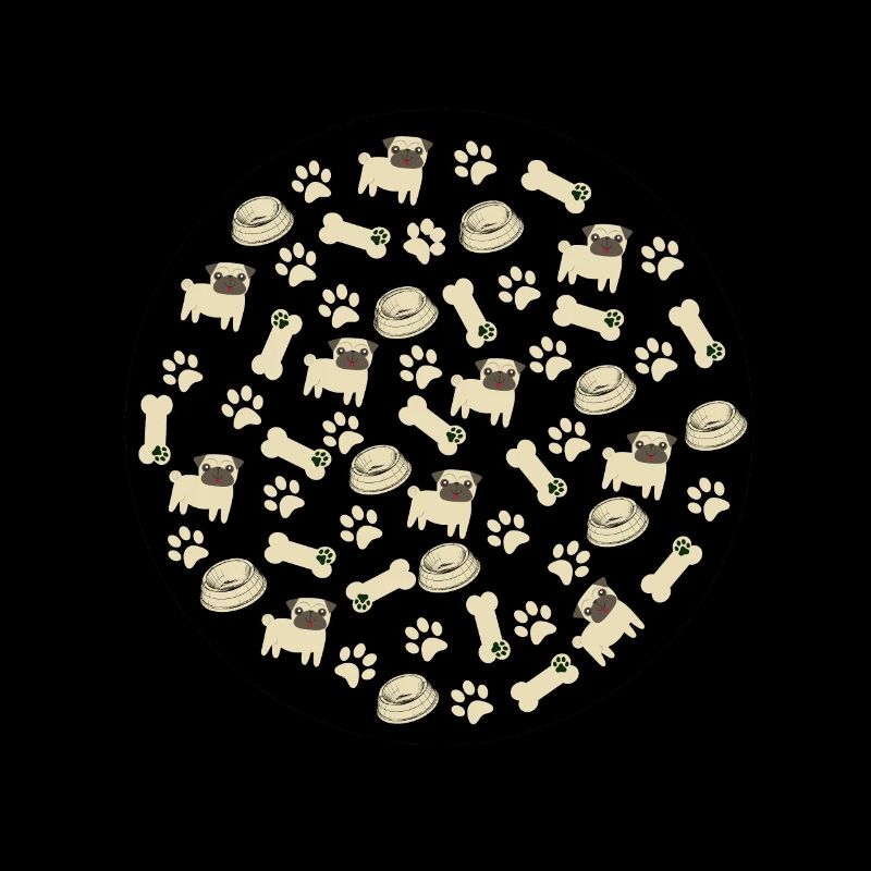 Pug Pattern - Pug Lovers Apparel