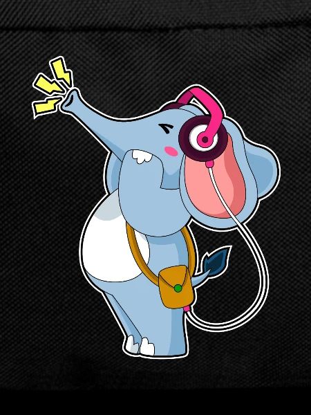 Elephant Headphone Music