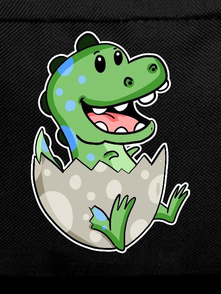 Dinosaur Egg Dino Motif