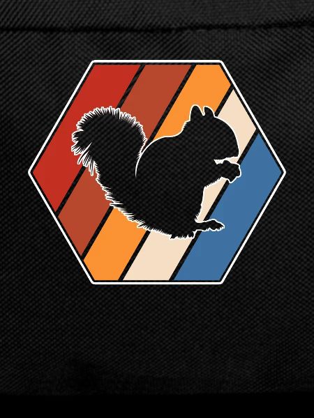 Eichhörnchen Retro