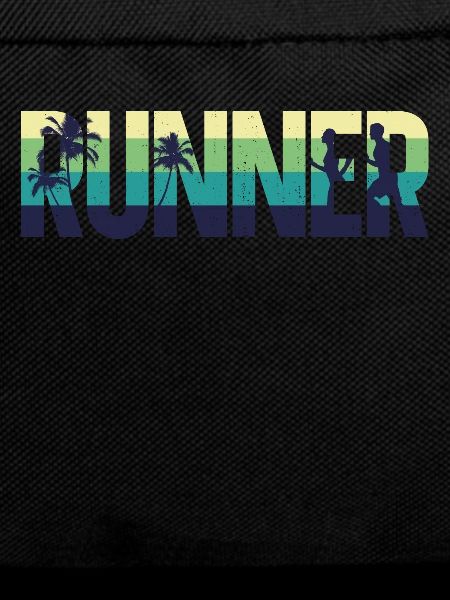 Running Runner Half Marathon Retro
