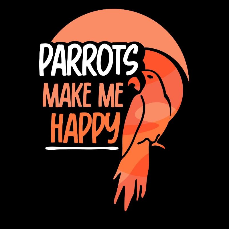 Parrots make me happy animal parrot cute