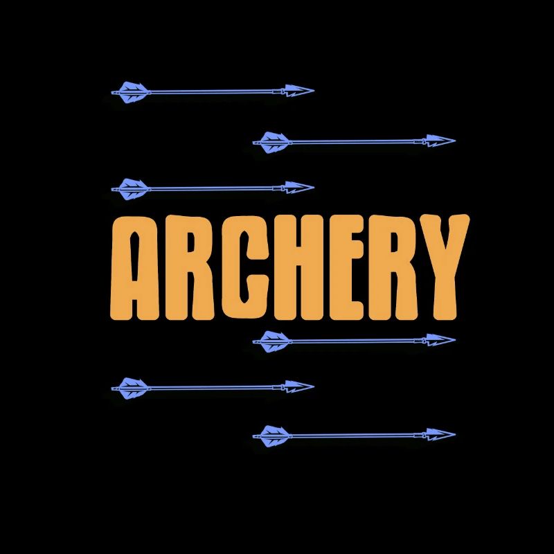 Archery with bow and arrow