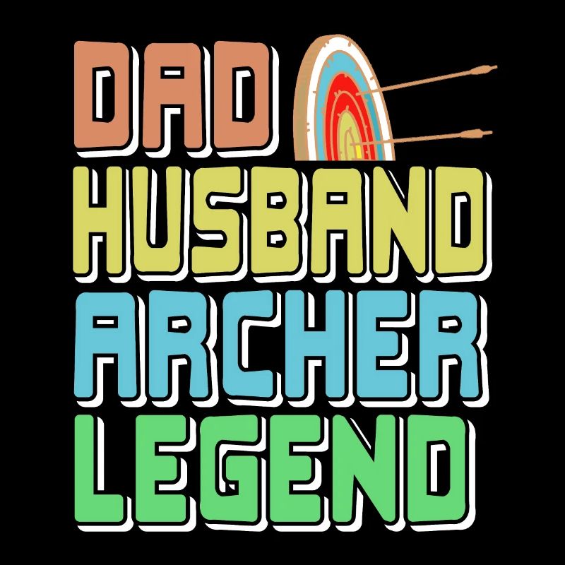Dad Husband Archer Legend